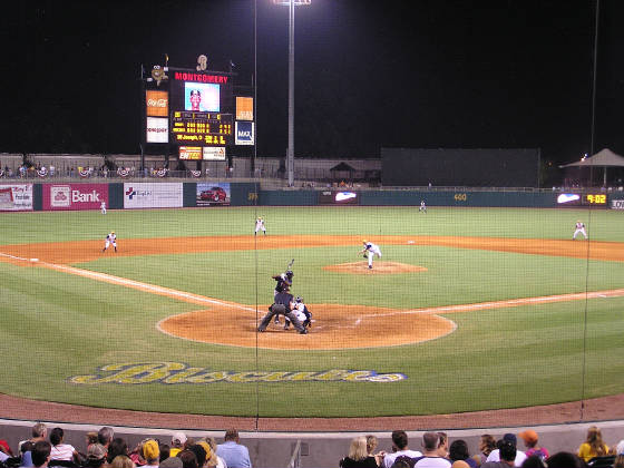 Riverwalk Stadium - From behind Home Plate