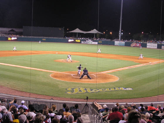 A base hit! - RiverWalk Stadium - Montgomery